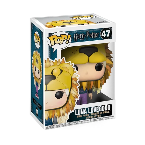 Figura coleccionable Funco de Luna Lovegood de la pelicula Harry Potter en caja